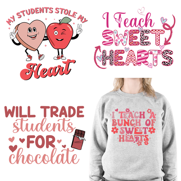 Favorite Teacher Valentine DTF Transfers