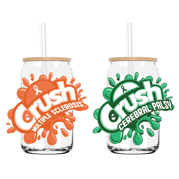 Crush Awareness UV DTF Stickers Decals