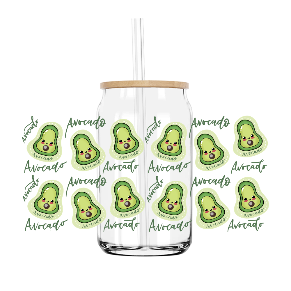 Cute Fruit Summer 16OZ UV DTF Stickers Wrap