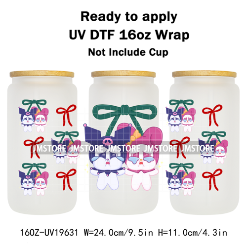 Dramatic Cartoon Crying Baby Girls UV DTF Wraps Transfer Stickers Selfadhesive Waterproof High Quality For 16OZ Libbey Glass Can