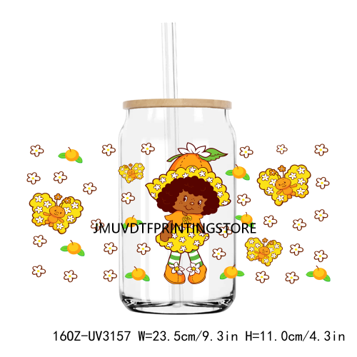 Popular Cartoon Characters Movie UV DTF Sticker For 16OZ Libbey Glass Cup Can Wrap Transfer Sticker Custom Labels DIY Logo