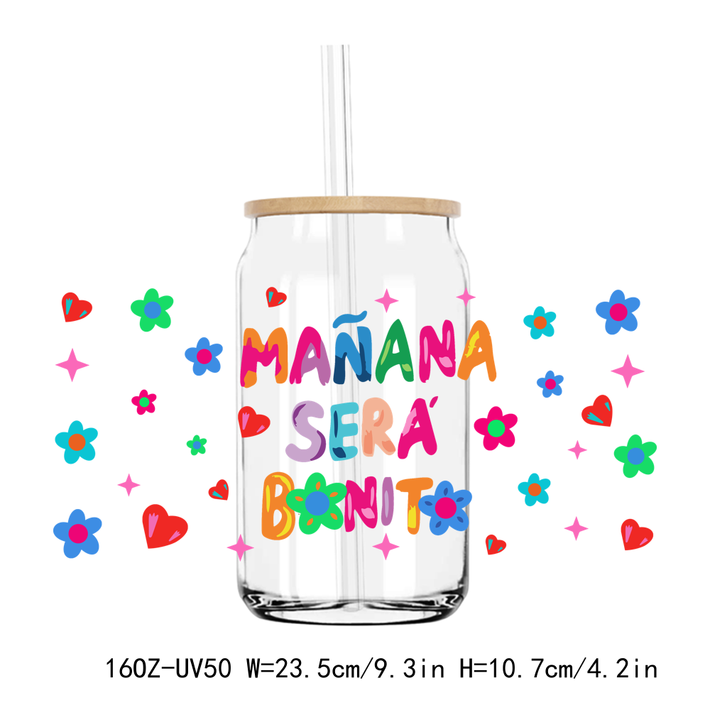 Karol G Manana Sera Bonito 16OZ UV DTF Stickers Wrap