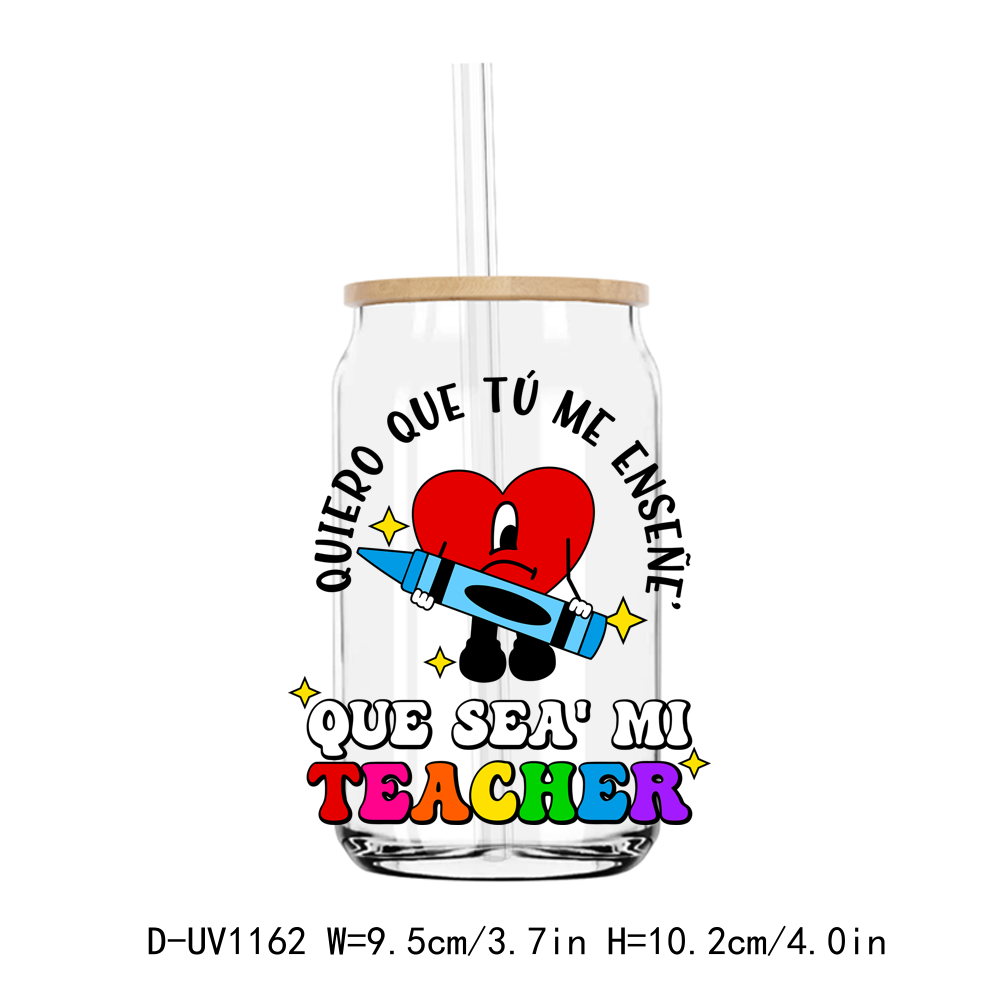 Teacher Vibes UV DTF Stickers Decals