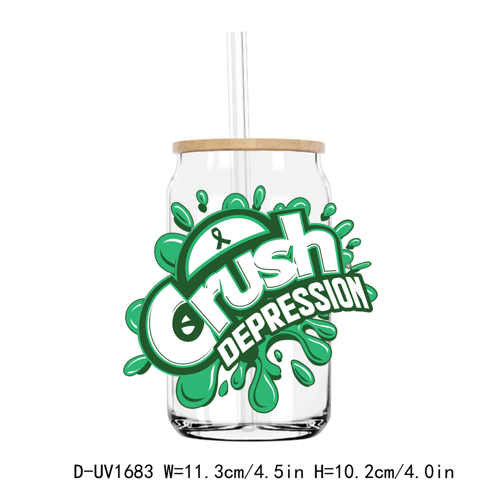 Crush Awareness UV DTF Stickers Decals