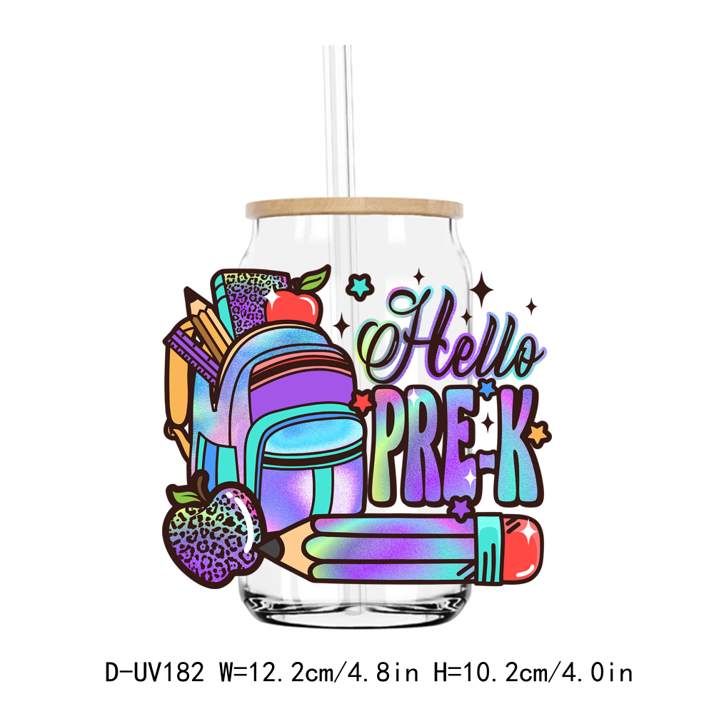 School Grade UV DTF Sticker Decals