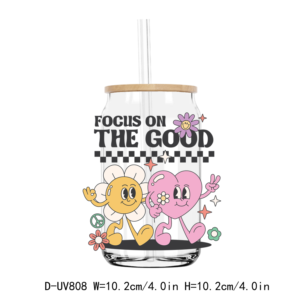 Good Vibes 16OZ UV DTF Sticker Decals