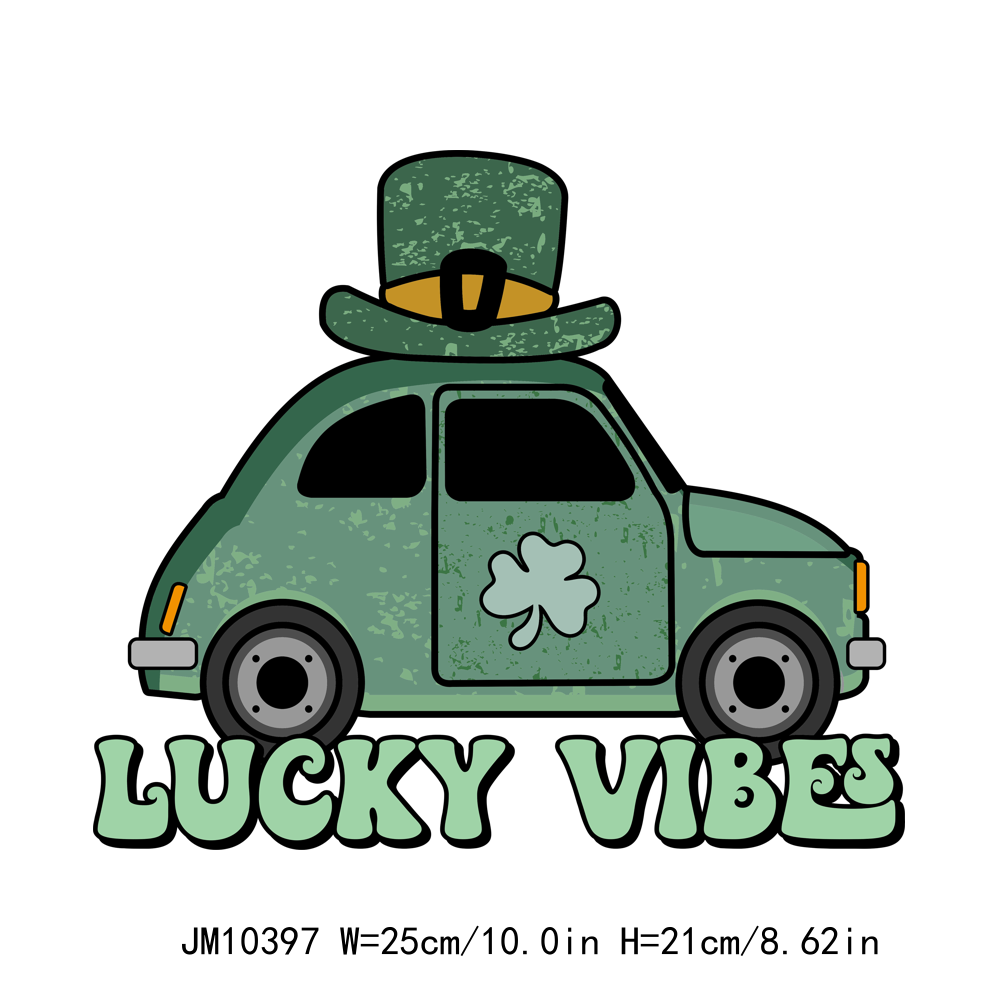 Feeling Lucky Day St Patrick's Day DTF Transfers