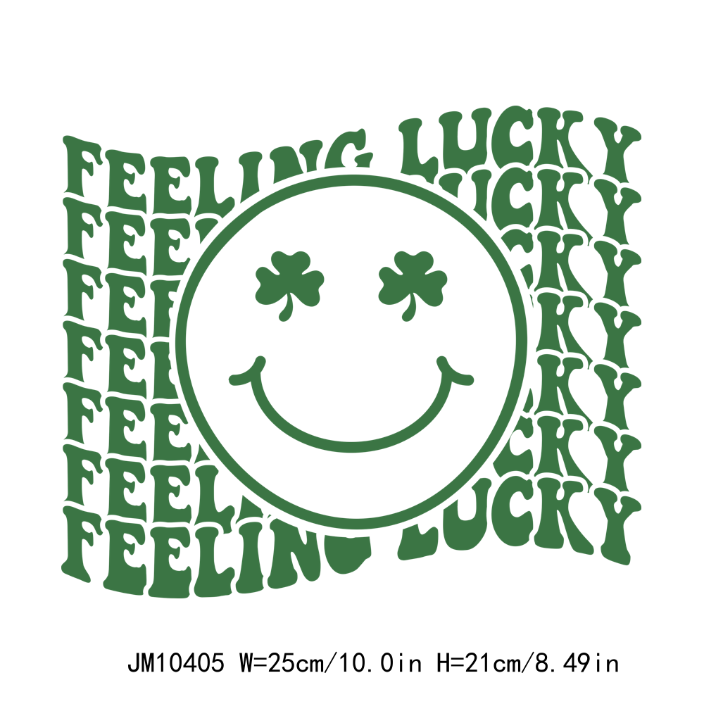 Feeling Lucky Day St Patrick's Day DTF Transfers