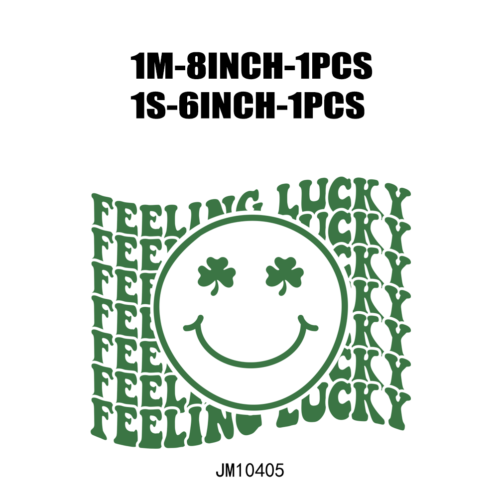 Feeling Lucky Day St Patrick's Day DTF Transfers