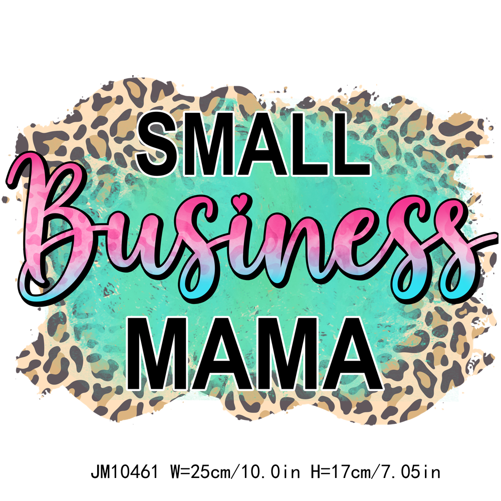 Leopard Mama Boss Mama Lightning DTF Transfers