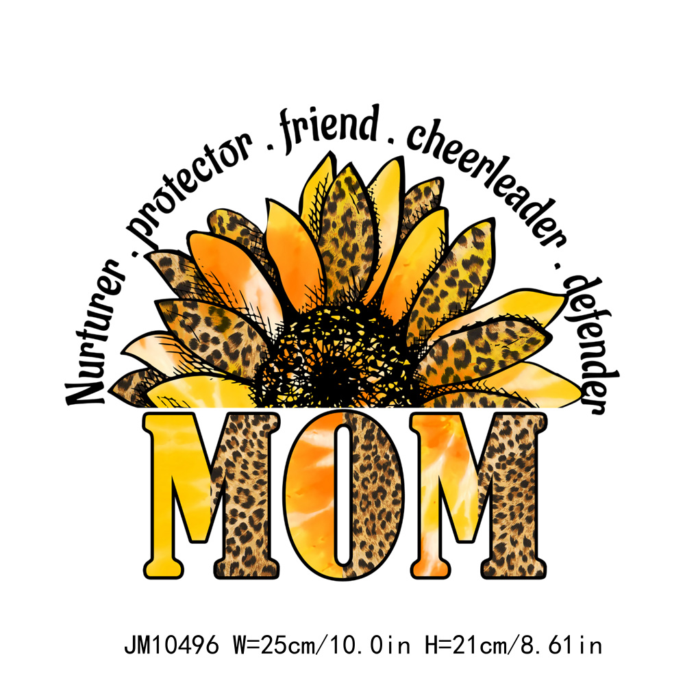 Sunflower Momlife Blessed Mama DTF Transfers