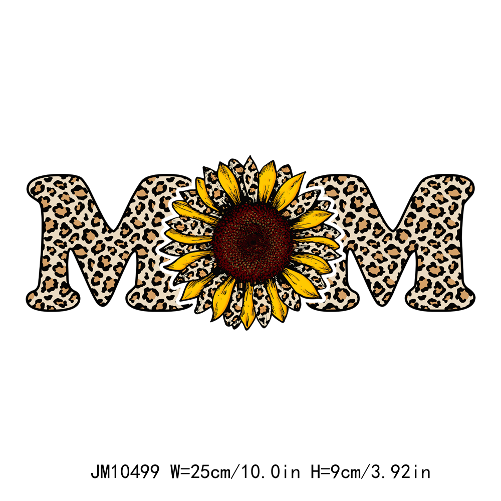 Sunflower Momlife Blessed Mama DTF Transfers