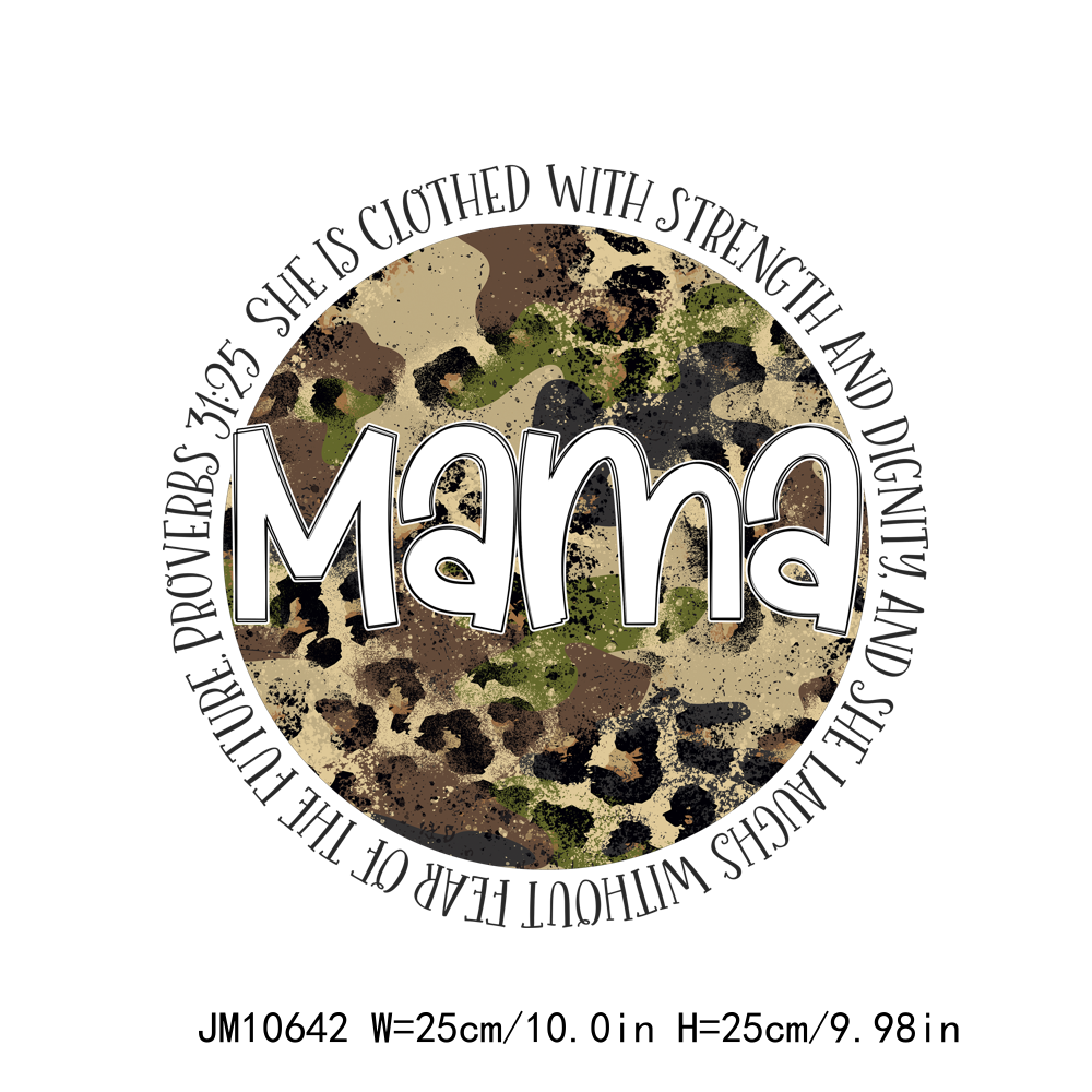 Circle Mama Designs Letters DTF Transfers