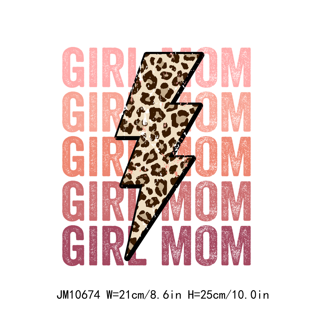 Floral Mama Leopard Mom DTF Transfers