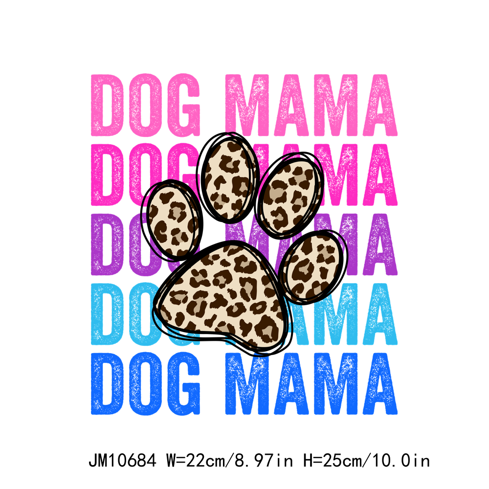 Pet Dog Cat Mama DTF Transfers