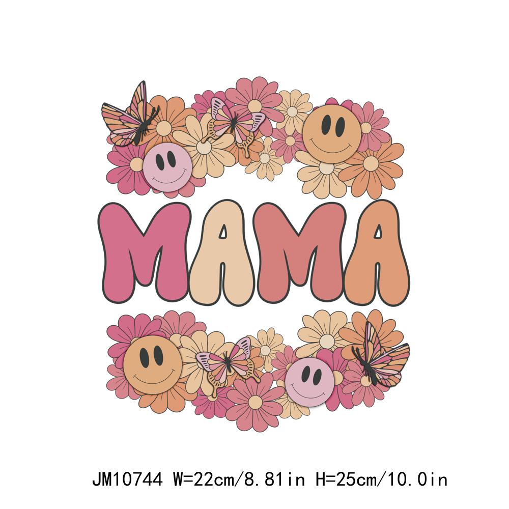 Flower Mama Mini Family DTF Transfers