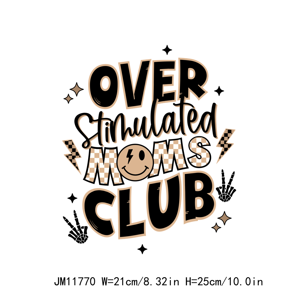 Motherhood University Mom's Club DTF Transfers