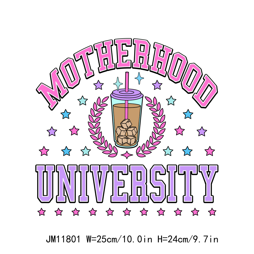 Motherhood University Mom's Club DTF Transfers