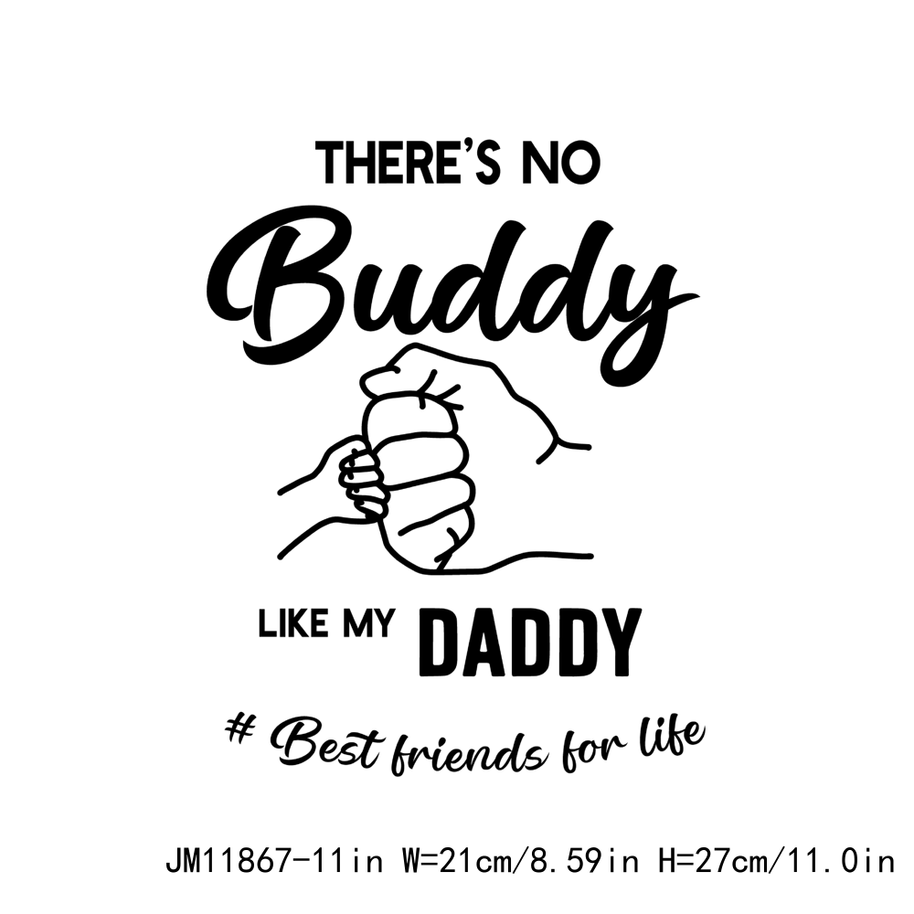 Father's Day Best Bunny Daddy DTF Transfers