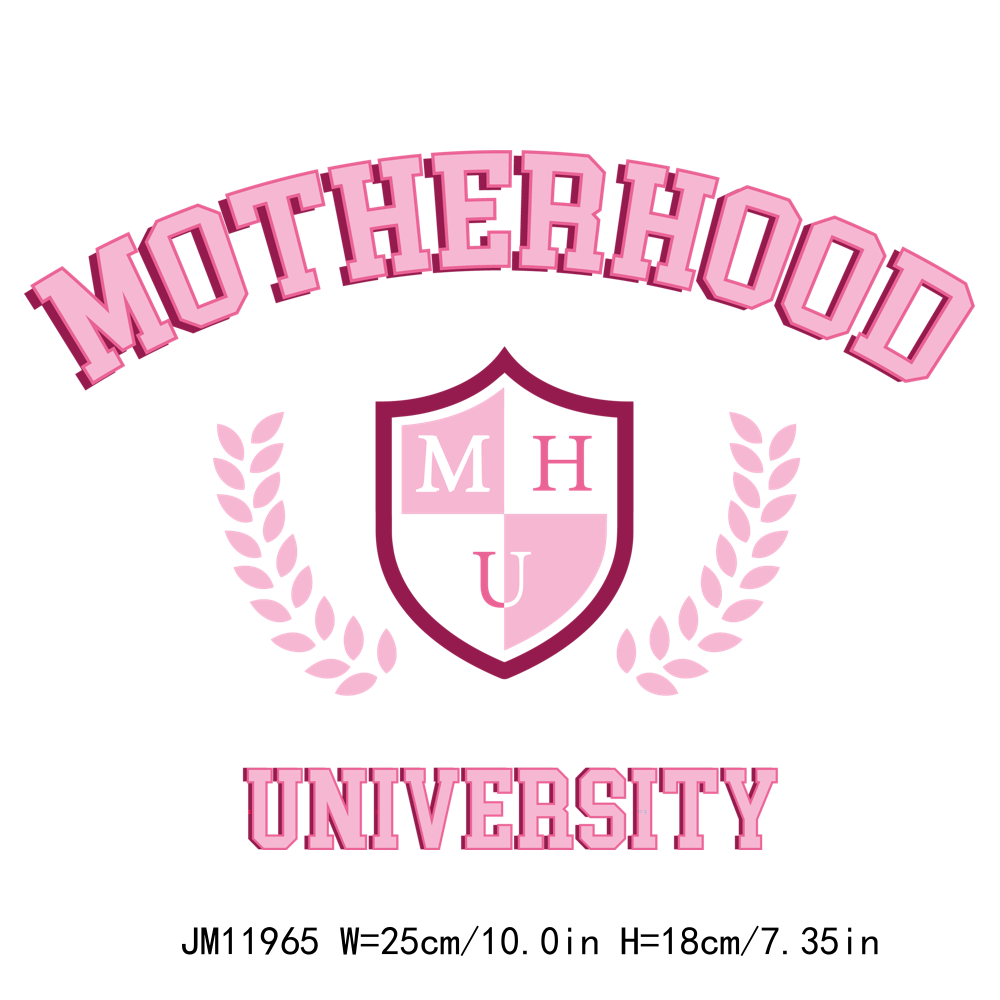 Motherhood University Mom's Club DTF Transfers