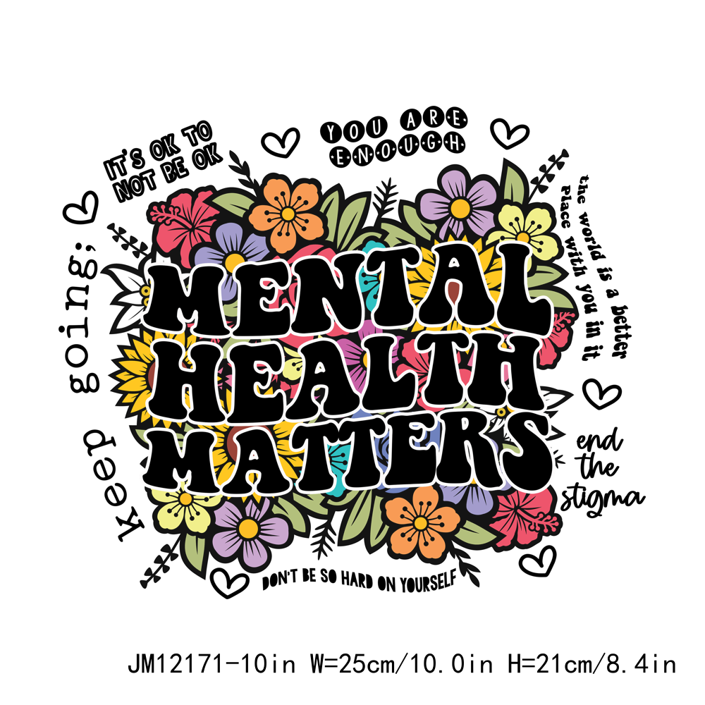 Mental Health Matters DTF Transfers