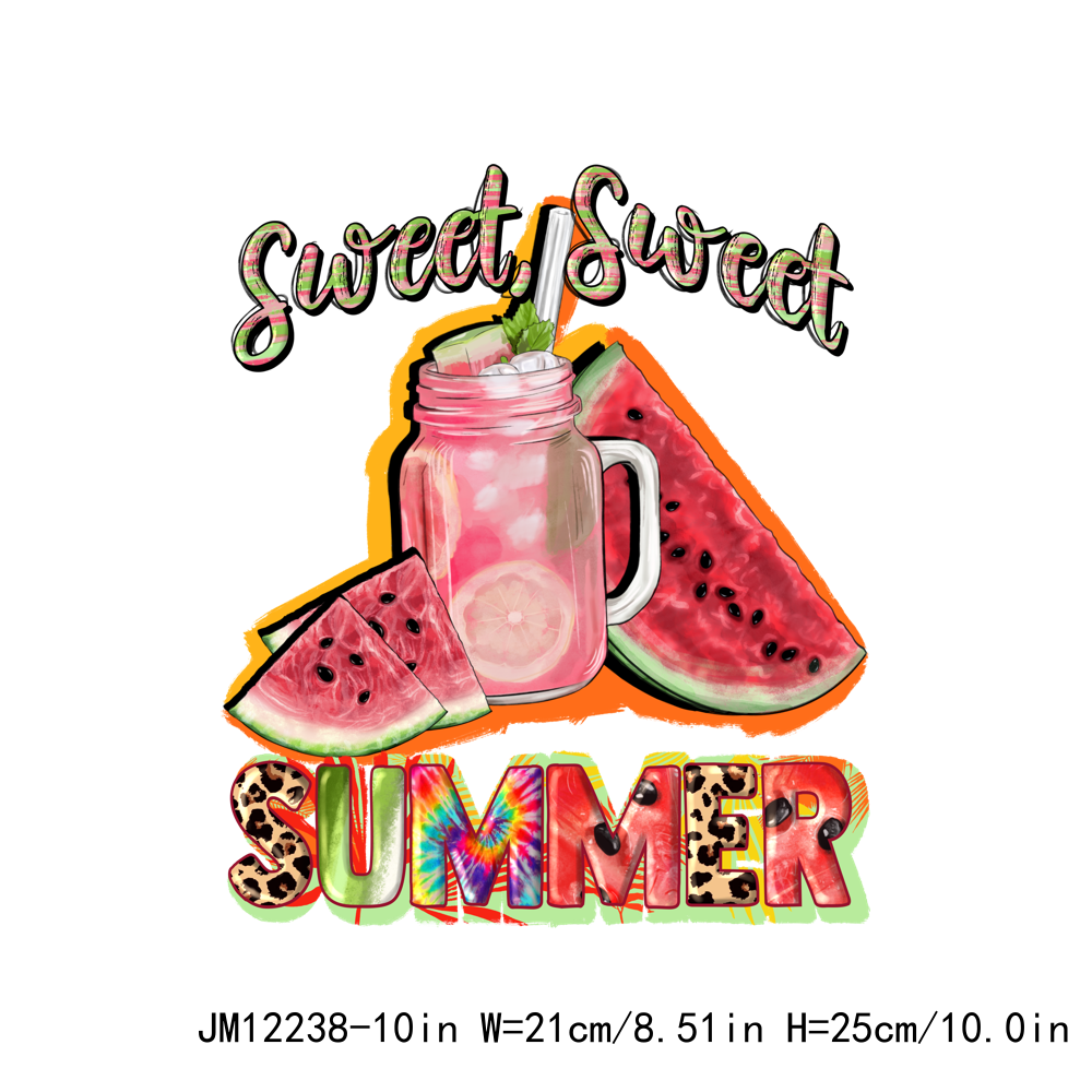 Sweet Transfer Sweet Summer Time Fruits DTF Transfers – JM Transfer Printing Store
