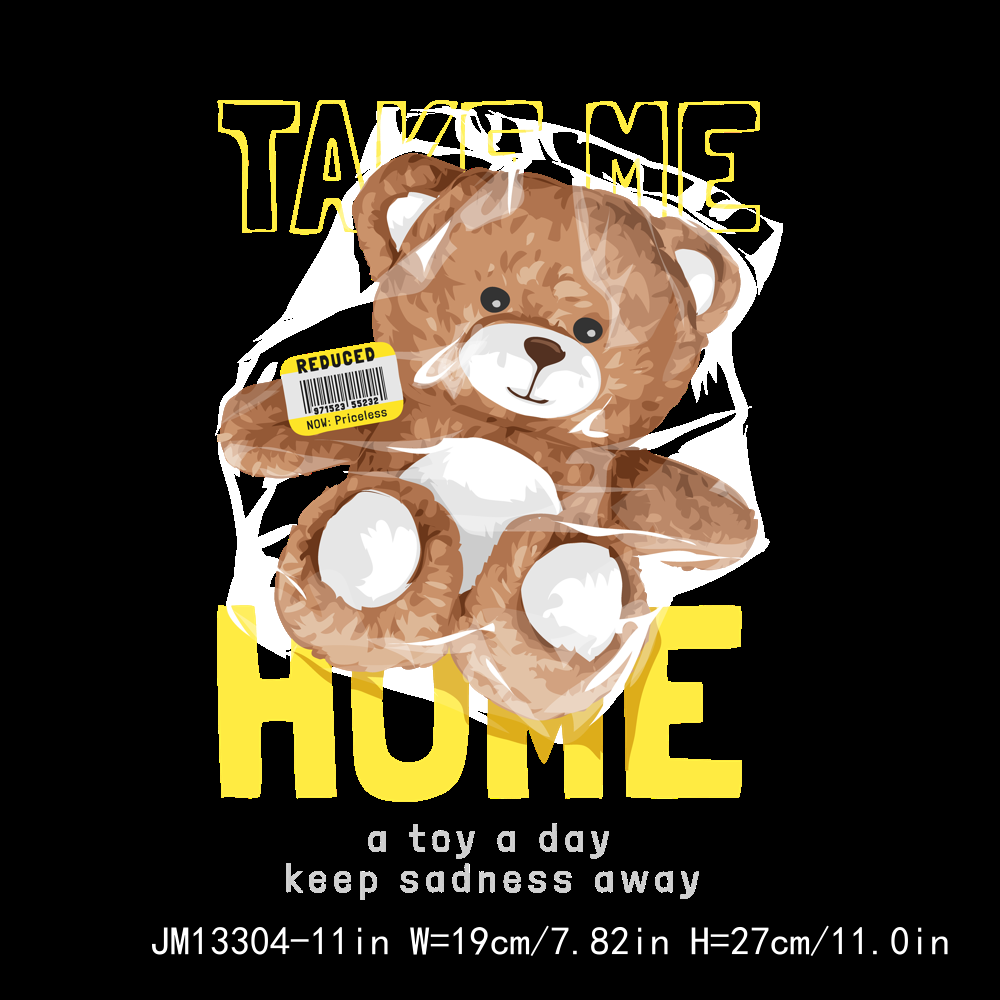 Teddy Bear DTF Transfers