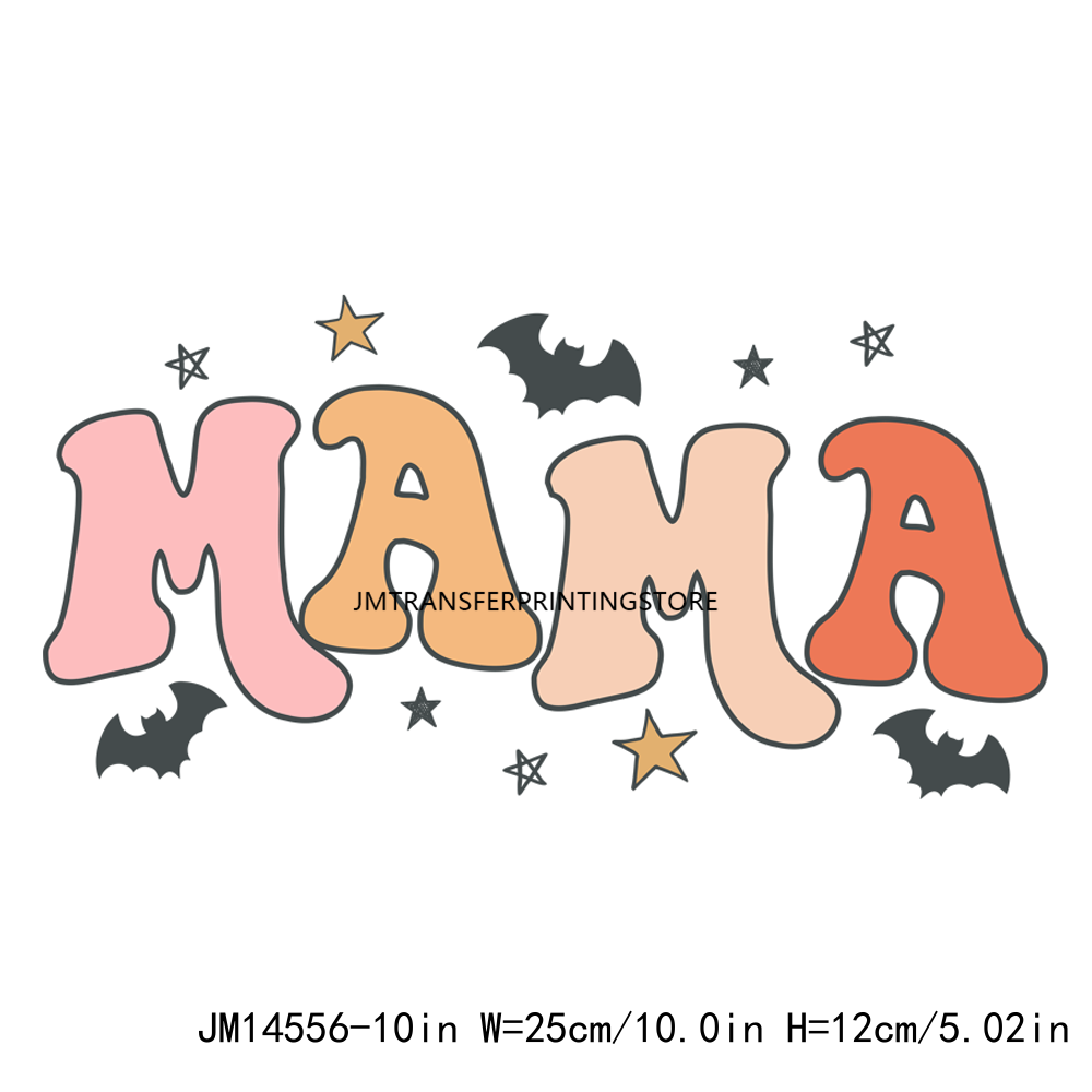 Spooky Mama Babe Boo Crew DTF Transfers