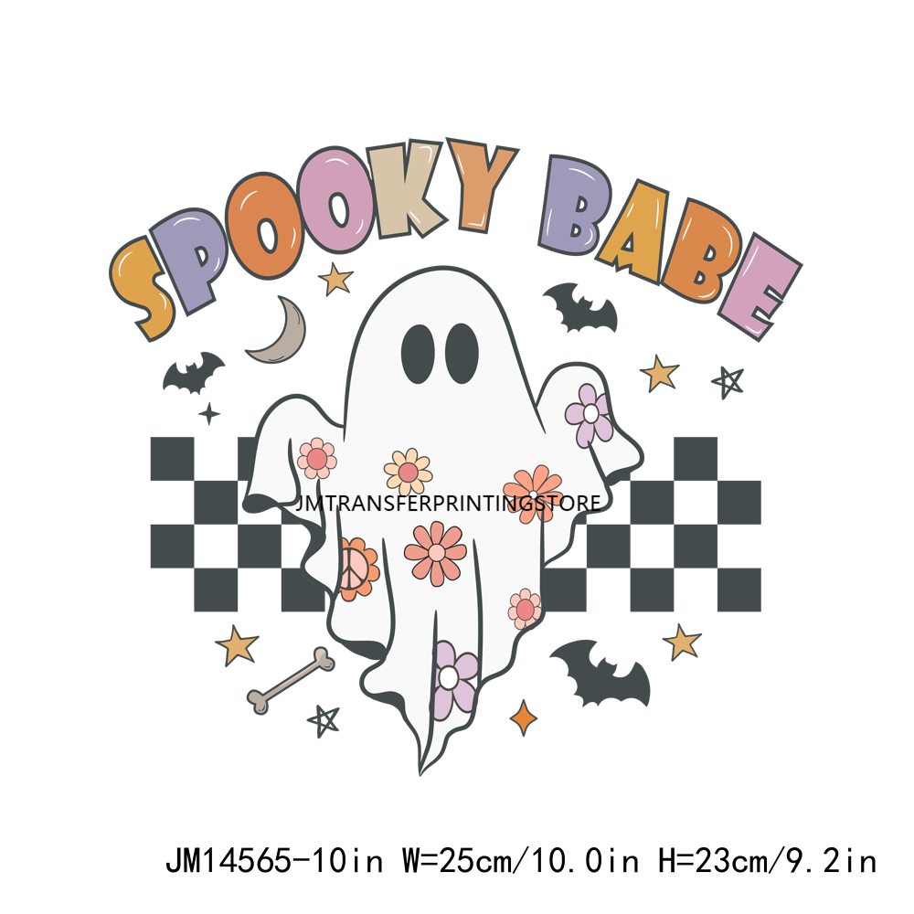 Spooky Mama Babe Boo Crew DTF Transfers