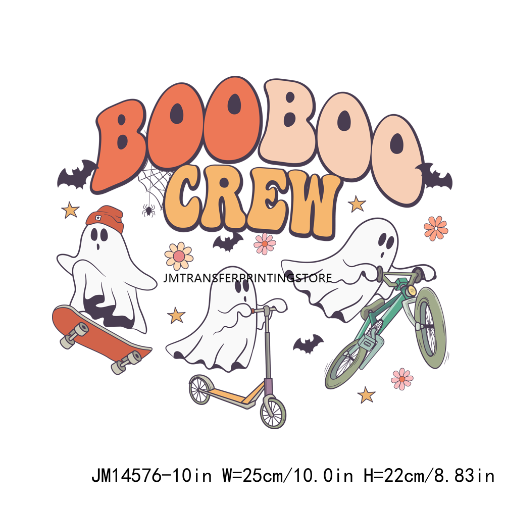 Spooky Mama Babe Boo Crew DTF Transfers