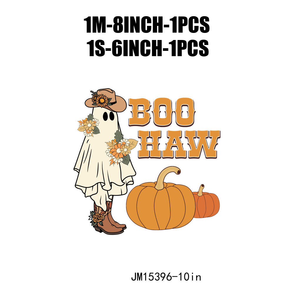 Boo Haw Western Halloween DTF Transfers