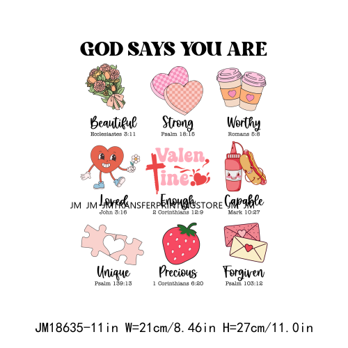 Cupid’s Love Lodge Designs Succa For You Love My Gnomies DTF Western Valentines Quotes Plastisol Transfer Stickers For Clothing