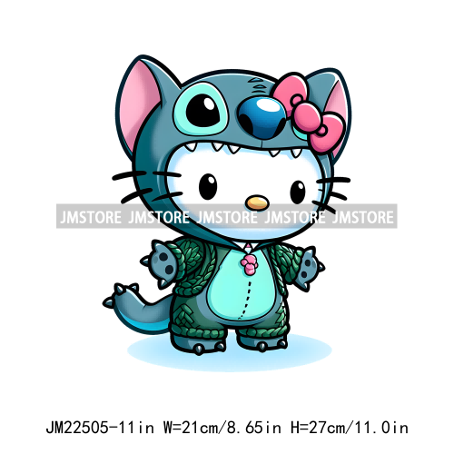 Cute Cartoon Animal Friends Love Iron On DTF Transfers Stickers Ready To Press For Clothing