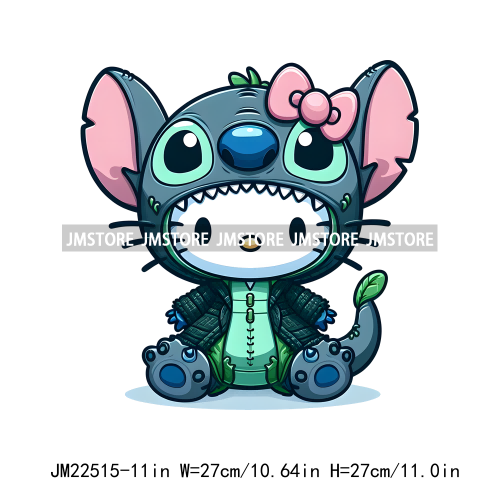 Cute Cartoon Animal Friends Love Iron On DTF Transfers Stickers Ready To Press For Clothing