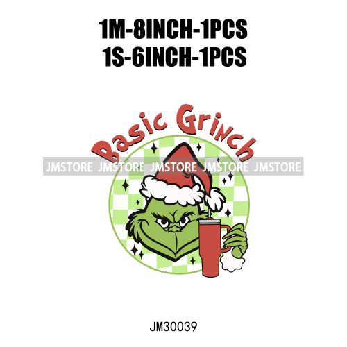 Green Christmas Coffee Tree Friends Feeling Extra Today Xmas Holiday Iron On DTF Transfers Stickers Ready To Press For Clothing