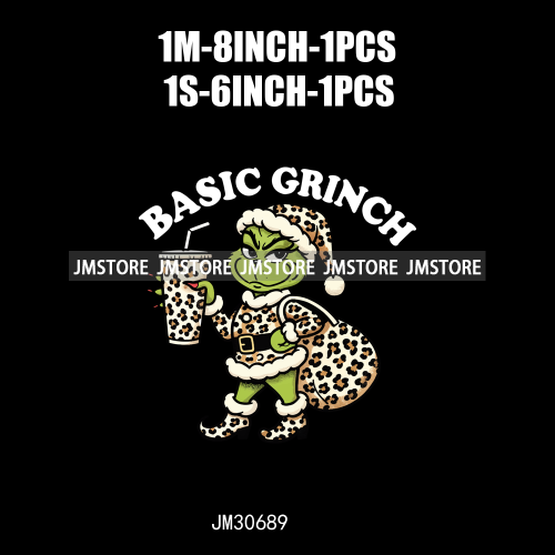 Funny That's It I'm Not Going Green Cartoon In My Era Still Waiting For Christmas Iron On DTF Transfers Stickers For T-shirts