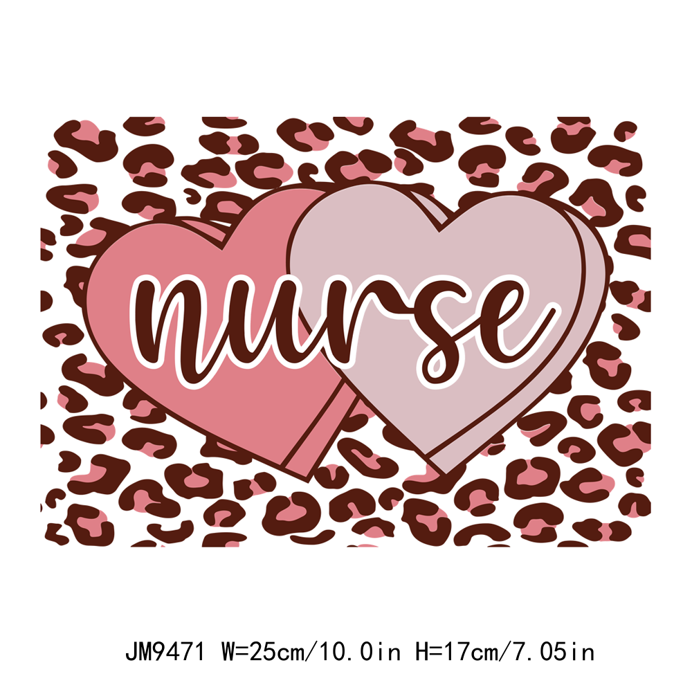 Nurse Valentine's Day DTF Transfers