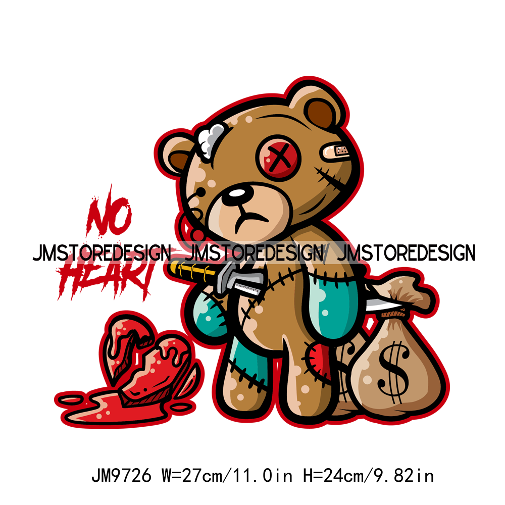 Hustle Money Bear DTF Transfers