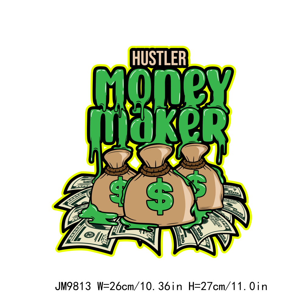 Heartless Hustle Bear Money Cash Out DTF Transfers