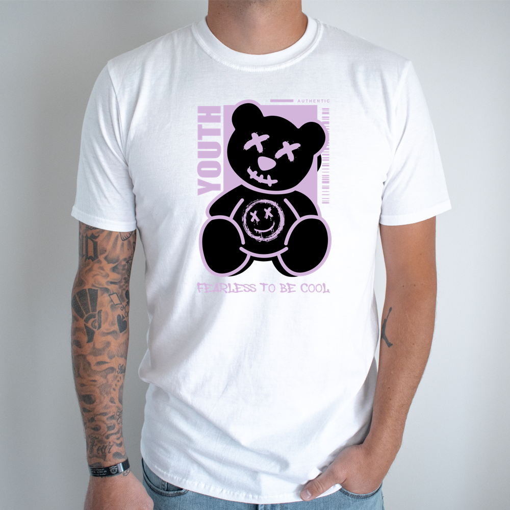 Streetwear Cartoon Bear DTF Transfers