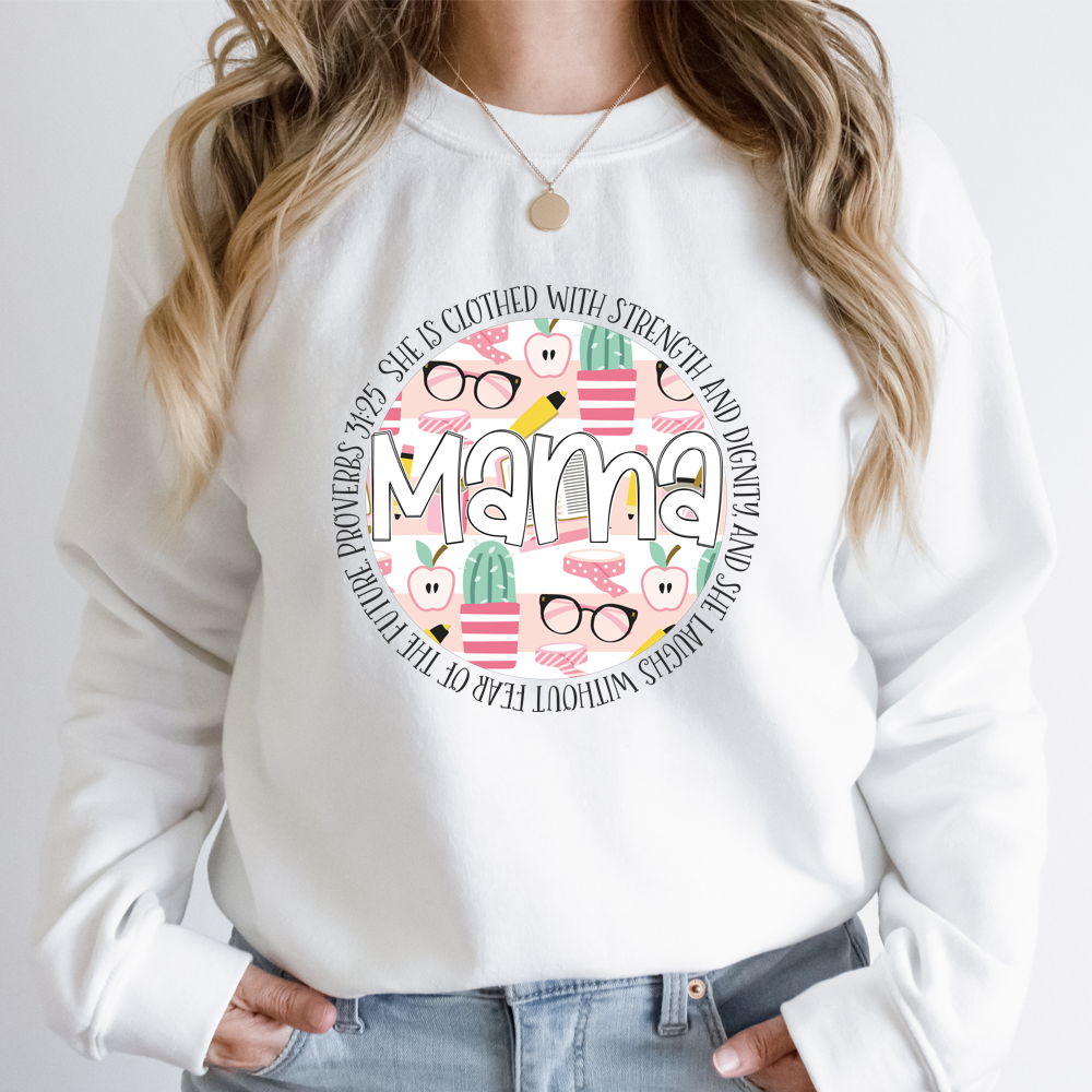 Circle Mama Designs Letters DTF Transfers