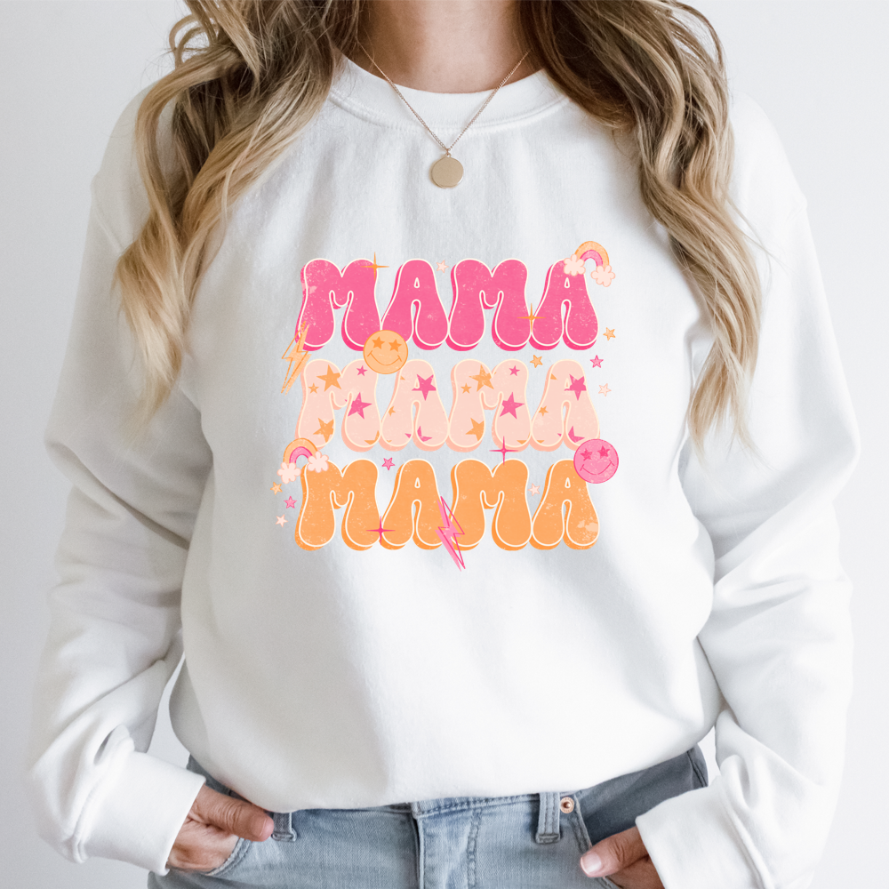 Floral Mama Leopard Mom DTF Transfers