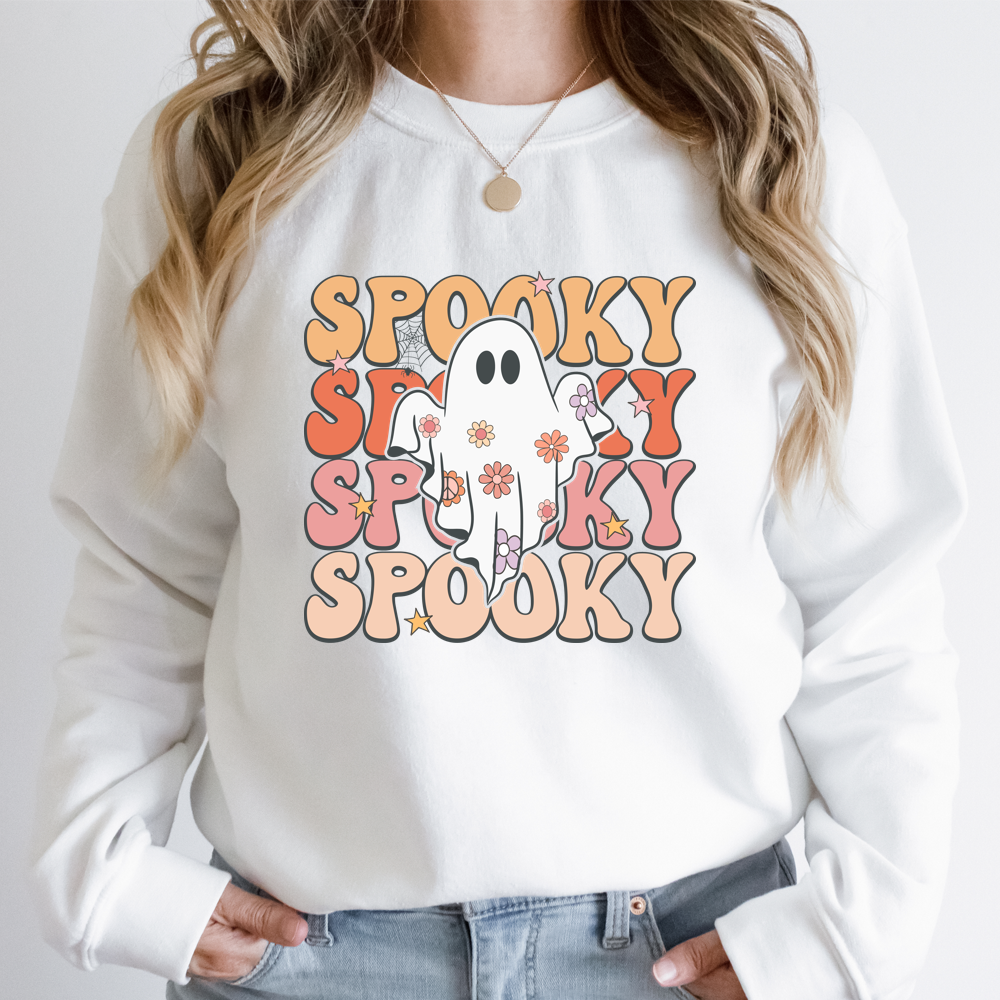 Spooky Mama Babe Boo Crew DTF Transfers