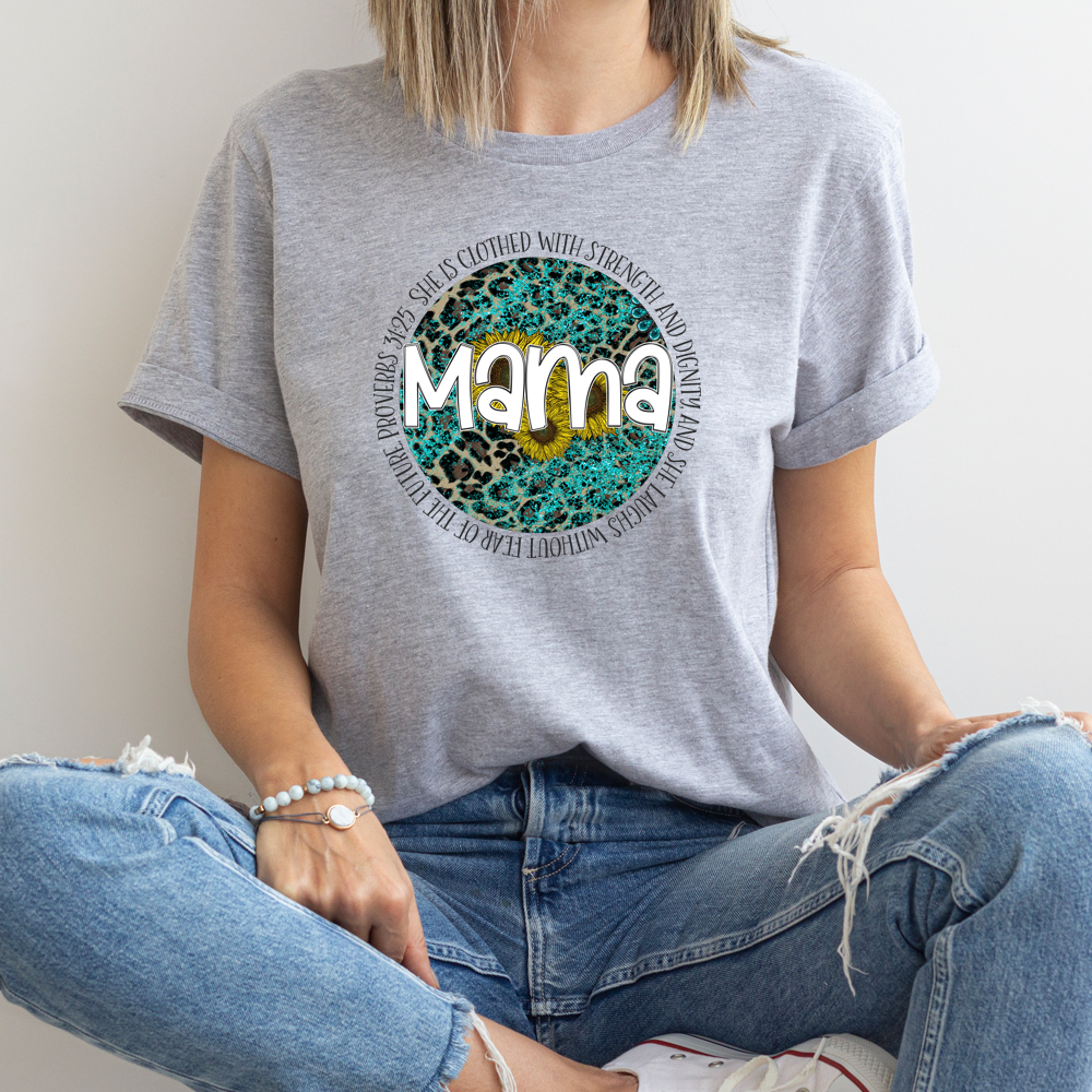 Full Color Mama Letters DTF Transfers