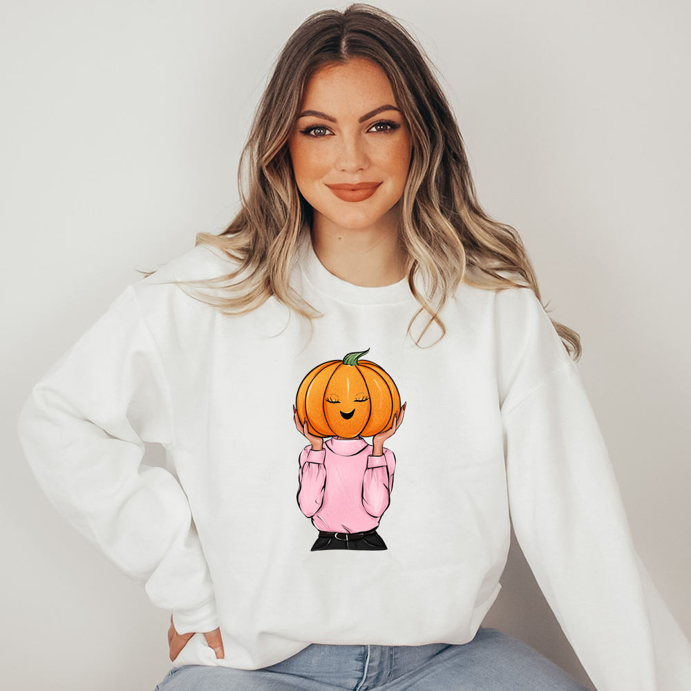 Halloween Pumpkin Girl DTF Transfers