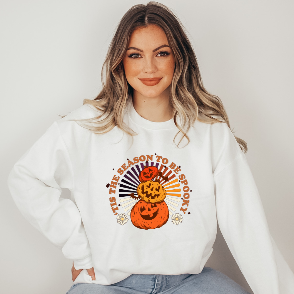 Halloween Pumpkin Ghost DTF Transfers