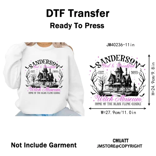 Checkered Trick Or Treat Scary Killer Character Halloween Vibes Iron on DTF Washable Transfer Sticker Ready to Press for Hoodies