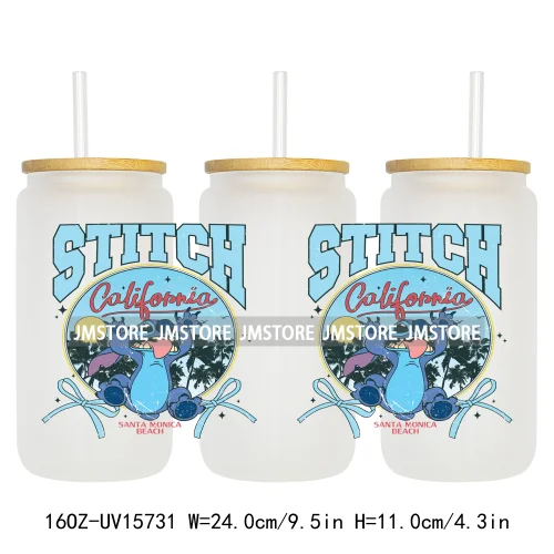 Magical Cartoon Coquette Summer UV DTF Stickers Ready to Transfer Cup Wrap Custom Labels DIY Craft For Libbey Glass Can Tumbler