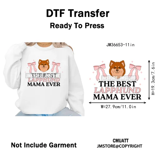 Best Mom Dog Out Of Office Summer Inspirational Quotes Good Vibes Iron on DTF Heat Transfer Stickers Ready to Press for T-shirts
