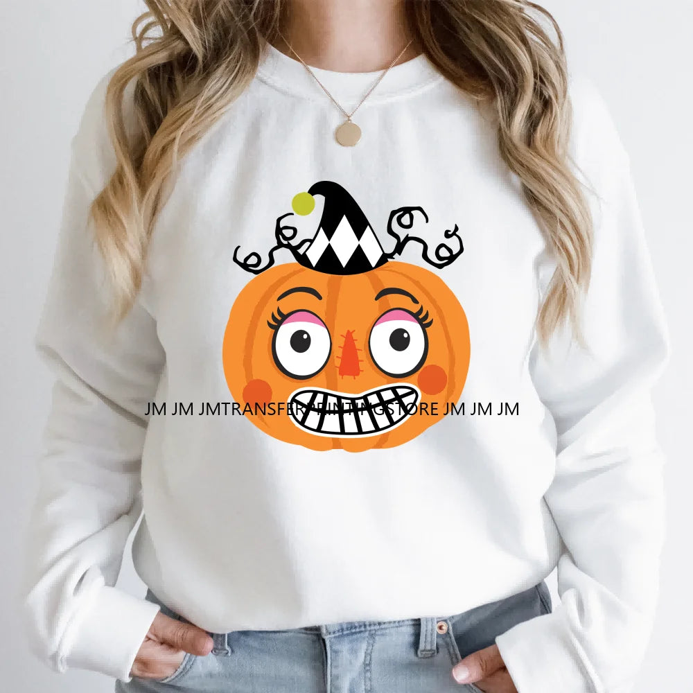 Cartoon Princess Cute Animal Coquette Fall Season Autumn Pumpkin Spice Iron On DTF Transfers Stickers Ready To Press For Clothes